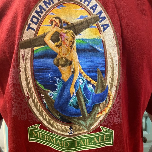 Tommy Bahama Mermaid Tale Ale Graphic TSHIRT - Picture 5 of 7